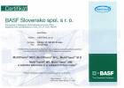 BASF certifikt